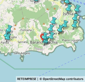 Mappa Via Corrado Buono, 80070 Barano D'ischia NA, Italia (2.595)