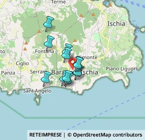 Mappa Via Corrado Buono, 80070 Barano D'ischia NA, Italia (1.07417)