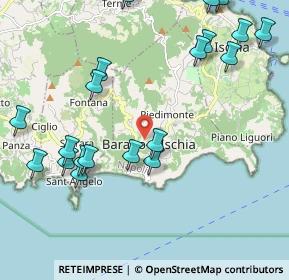 Mappa Via Corrado Buono, 80070 Barano D'ischia NA, Italia (2.7085)