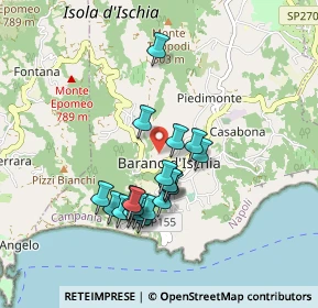 Mappa Via Corrado Buono, 80070 Barano D'ischia NA, Italia (0.826)