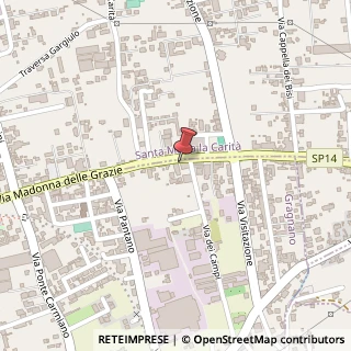 Mappa Via Madonna delle Grazie, 61, 80054 Gragnano, Napoli (Campania)
