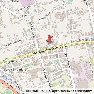 Mappa Via Madonna delle Grazie, 73, 80054 Santa Maria la Carità, Napoli (Campania)