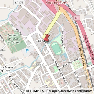 Mappa Corso Mazzini, 232, 84013 Cava de' Tirreni, Salerno (Campania)