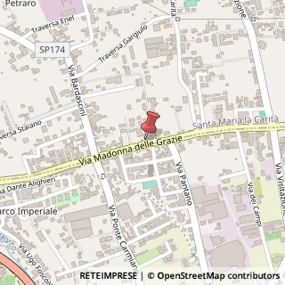 Mappa Via Madonna delle Grazie, 186, 80050 Gragnano, Napoli (Campania)