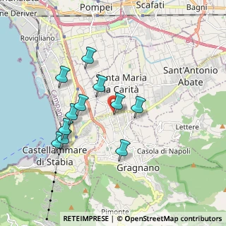 Mappa Via Madonna delle Grazie, 80054 Castellammare di Stabia NA, Italia (1.79909)