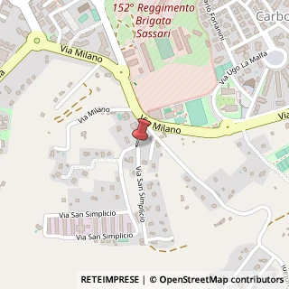 Mappa Via San Simplicio, 3G, 07100 Sassari, Sassari (Sardegna)