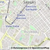 Mapa Sassari