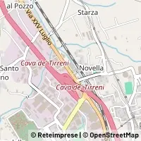 Mapa Cava de' Tirreni