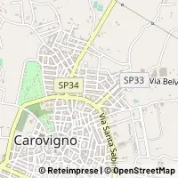 Kaart Carovigno