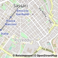 Mapa Sassari