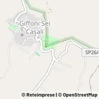 Map Giffoni Sei Casali