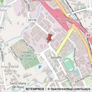 Mappa Via Gaudio Maiori, 10, 84013 Cava de' Tirreni, Salerno (Campania)