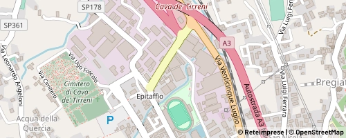 Mappa Cava de’ Tirreni