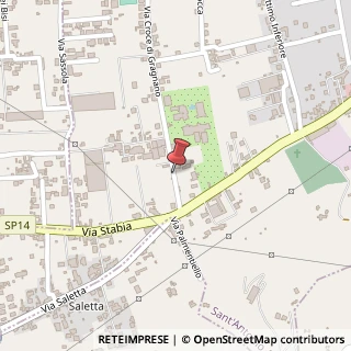 Mappa Via Croce DI Gragnano, 2/a, 80057 Sant'Antonio Abate, Napoli (Campania)