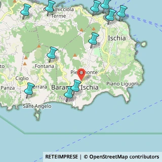 Mappa Via Vittorio Emanuele, 80070 Barano D'ischia NA, Italia (3.10364)