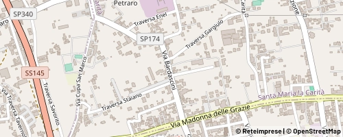 Mappa Santa Maria la Carità