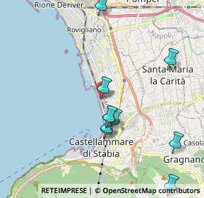 Mappa Via Antonio Meucci, 80053 Castellammare di Stabia NA, Italia (2.41909)