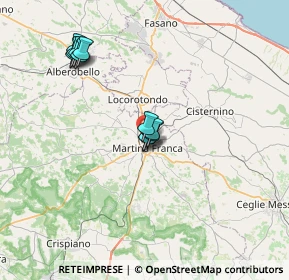Mappa Strada Cappuccini, 74015 Martina Franca TA, Italia (6.85636)