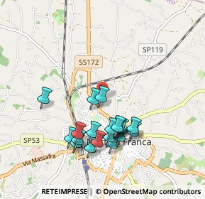 Mappa Strada Cappuccini, 74015 Martina Franca TA, Italia (0.9645)