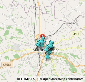 Mappa Strada Cappuccini, 74015 Martina Franca TA, Italia (1.16545)