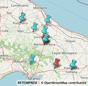 Mappa Strada Cappuccini, 74015 Martina Franca TA, Italia (14.46071)