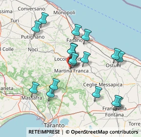 Mappa Strada Cappuccini, 74015 Martina Franca TA, Italia (15.67765)