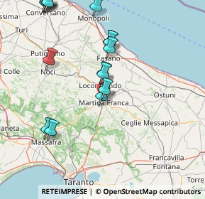 Mappa Strada Cappuccini, 74015 Martina Franca TA, Italia (19.98813)