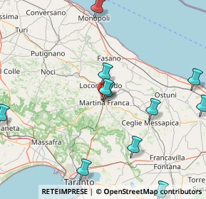 Mappa Strada Cappuccini, 74015 Martina Franca TA, Italia (23.02917)