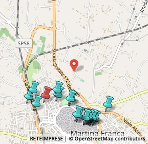 Mappa Strada Cappuccini, 74015 Martina Franca TA, Italia (0.697)