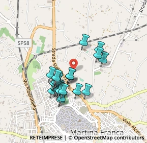 Mappa Strada Cappuccini, 74015 Martina Franca TA, Italia (0.38148)
