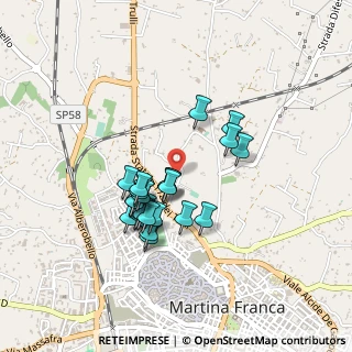 Mappa Strada Cappuccini, 74015 Martina Franca TA, Italia (0.375)