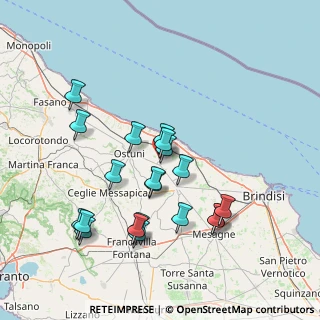 Mappa Via Napoli, 72012 Carovigno BR, Italia (15.8965)