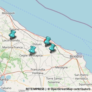 Mappa Via Napoli, 72012 Carovigno BR, Italia (14.06667)
