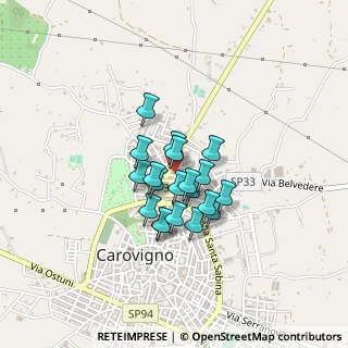 Mappa Viale Foggia, 72012 Carovigno BR, Italia (0.299)