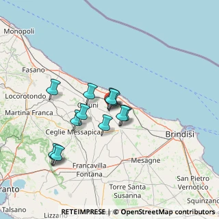 Mappa SP 33, 72012 Carovigno BR (12.41615)