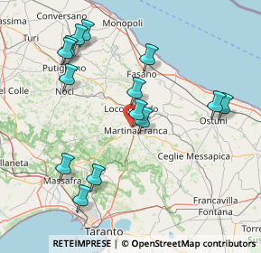 Mappa Strada Caramia Zona D, 74015 Martina Franca TA, Italia (17.82357)