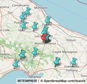 Mappa Strada Caramia Zona D, 74015 Martina Franca TA, Italia (14.05526)