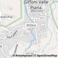 Karte Giffoni Valle Piana