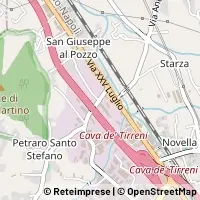 Mapa Cava de' Tirreni
