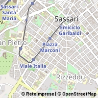 Mapa Sassari