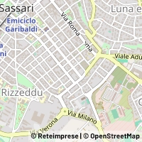 Mapa Sassari