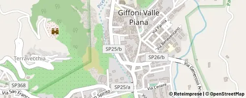 Mappa Giffoni Valle Piana
