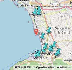 Mappa Marina di Stabia, 80053 Castellammare di Stabia NA, Italia (2.38714)