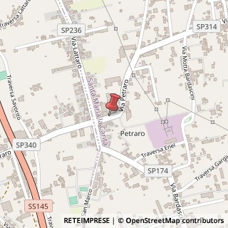 Mappa Via Petraro, 348, 80050 Santa Maria la Carità, Napoli (Campania)