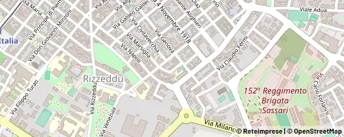 Mappa Sassari
