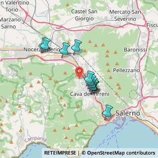 Mappa Località Petraro Santo Stefano, 84013 Cava de' Tirreni SA, Italia (3.09636)