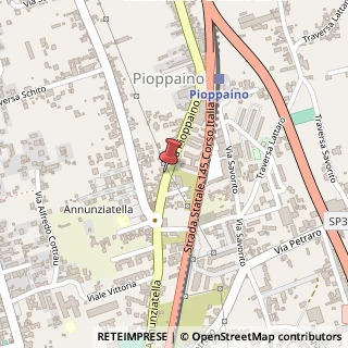 Mappa Via Pioppaino, 29, 80053 Castellammare di Stabia, Napoli (Campania)