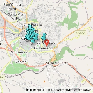 Mappa Via Pietro Nenni, 07100 Sassari SS, Italia (1.8655)