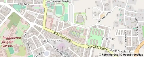 Mappa Sassari