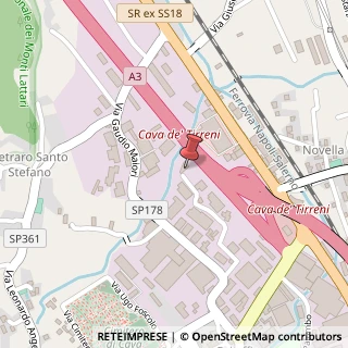 Mappa Via Gaudio Maiori, 15, 84013 Cava de' Tirreni, Salerno (Campania)